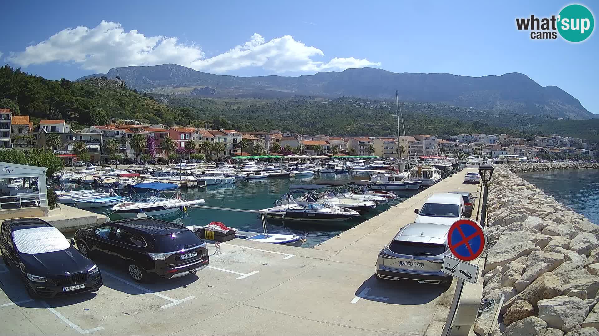 PODGORA Live Webcam Marina – Incroyable Dalmatie