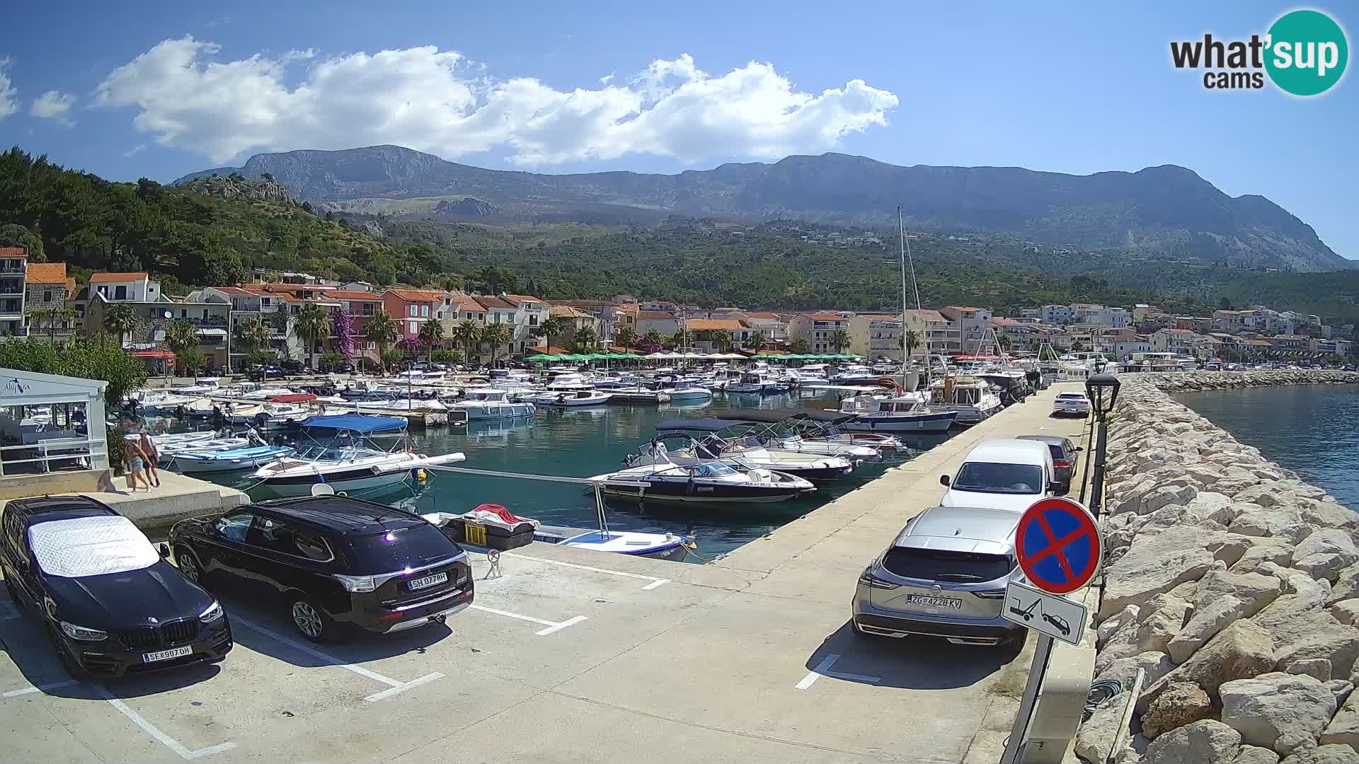 Spletna kamera Marina PODGORA – Očarljiva Dalmacija
