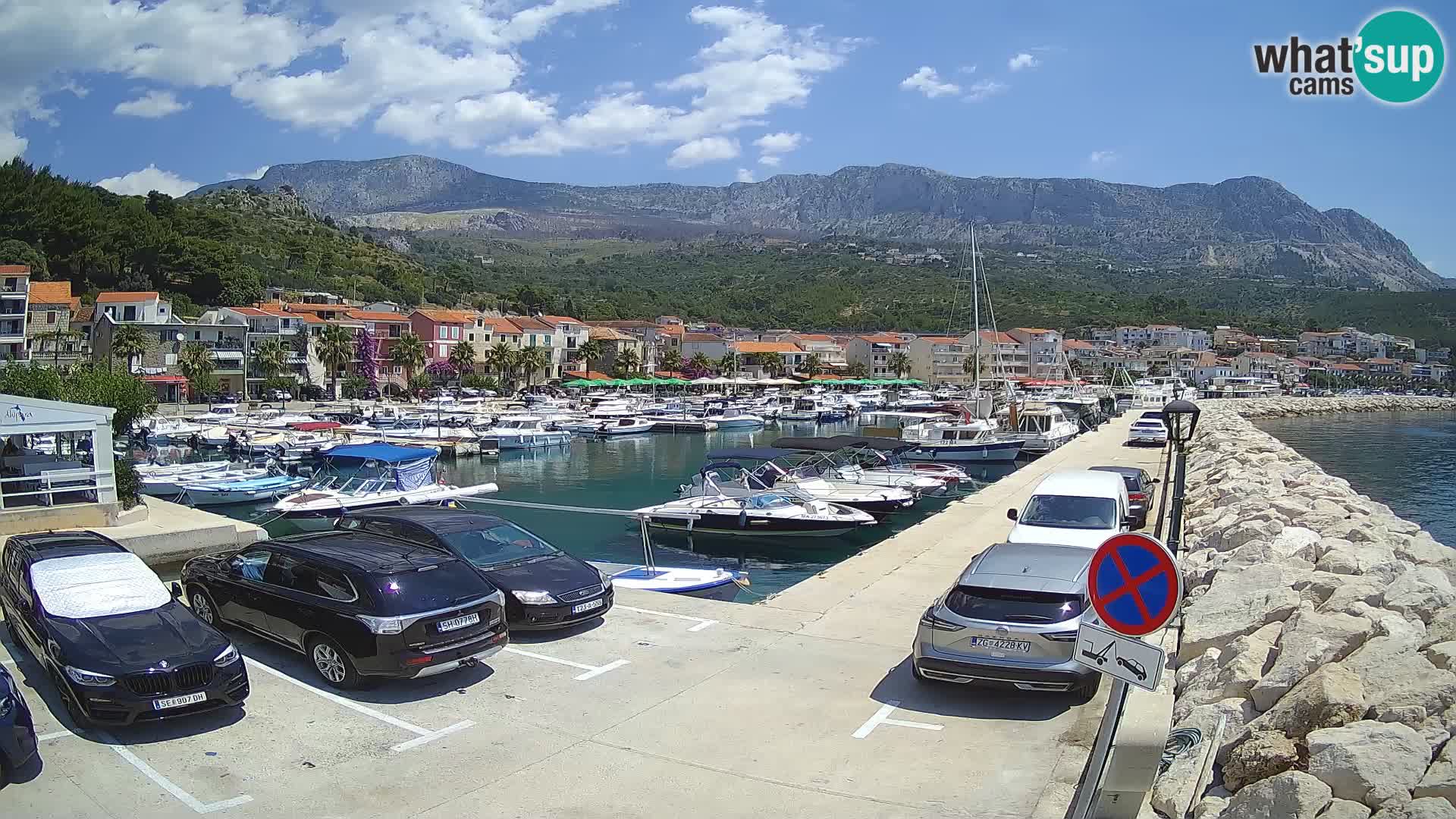 PODGORA Live Webcam Marina – Incroyable Dalmatie