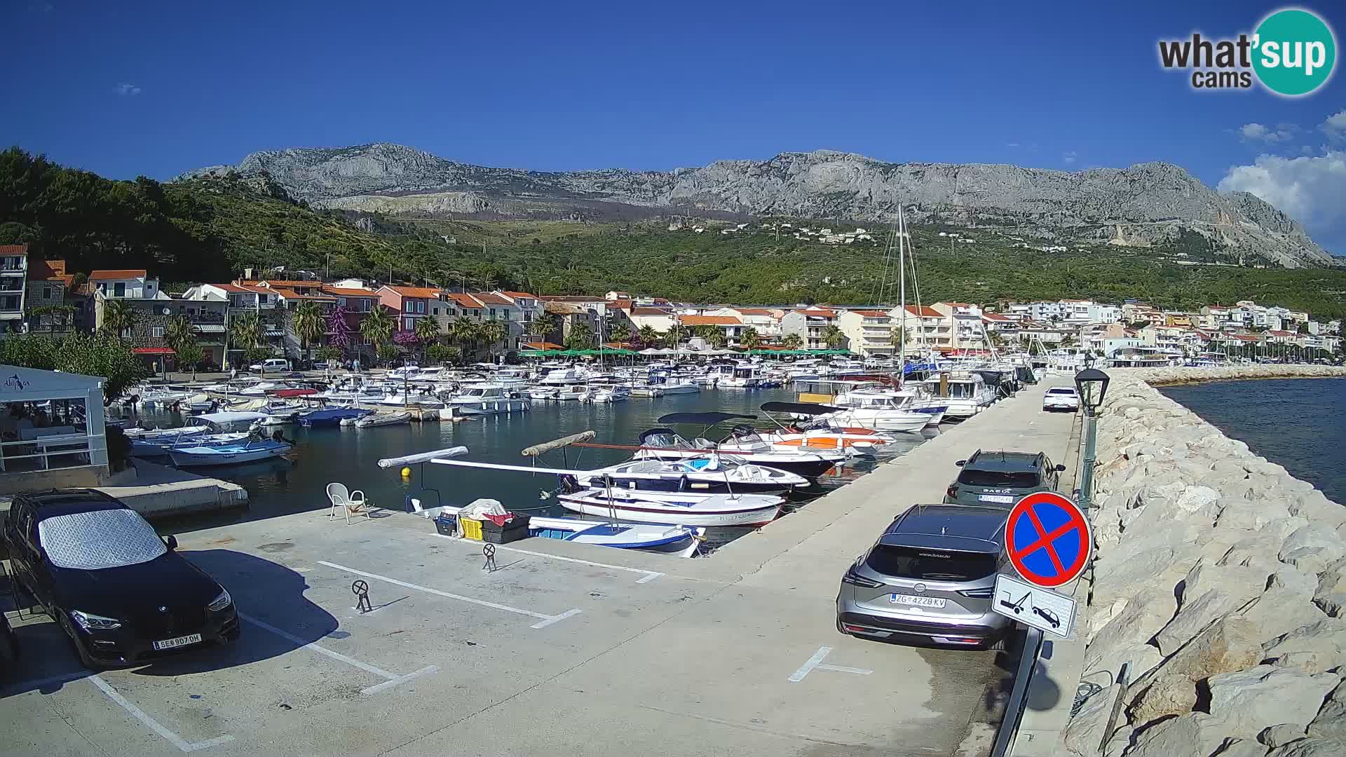 Cámara web de PODGORA Marina – Asombroso Dalmacia
