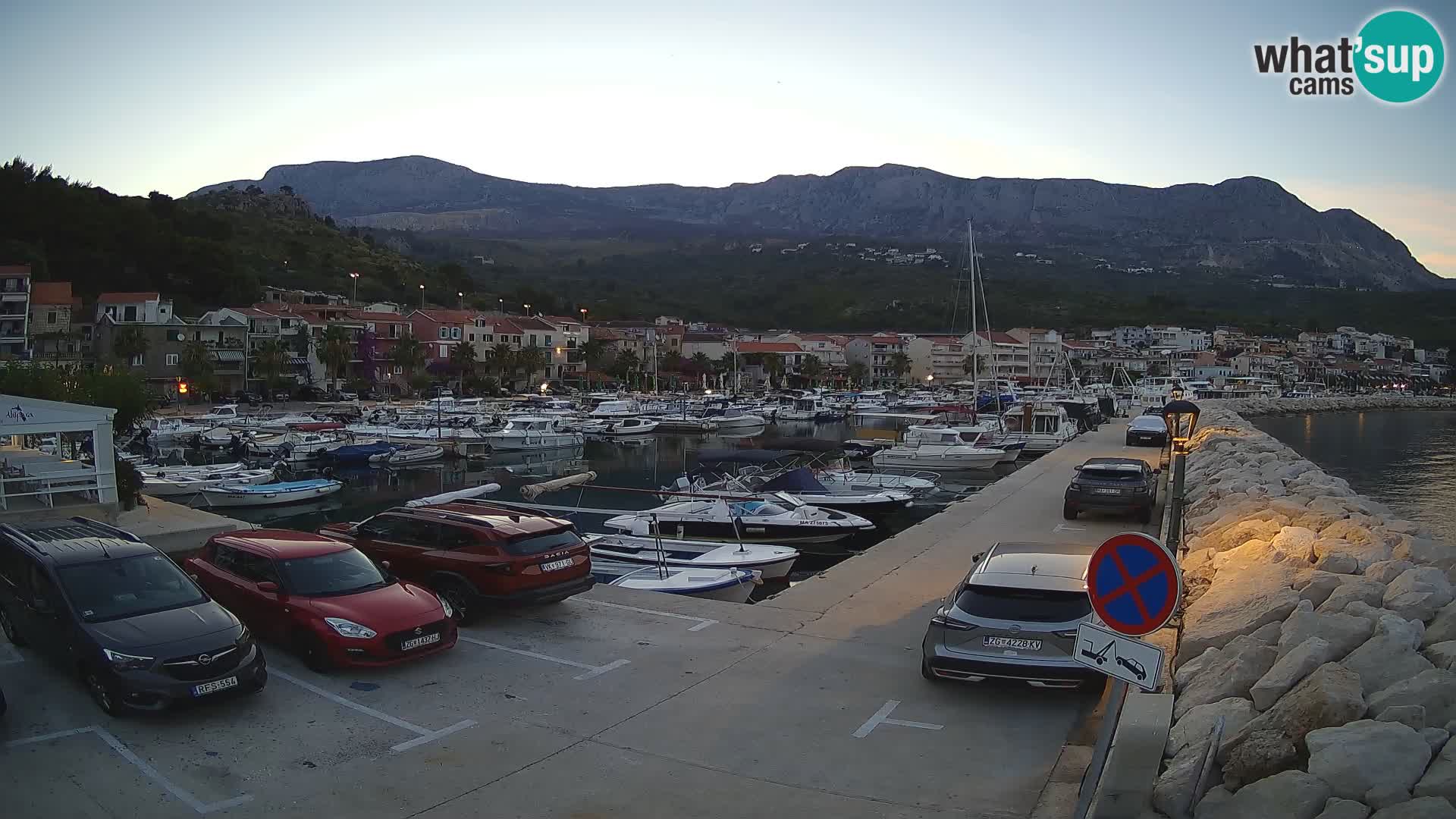 PODGORA Live Webcam Marina – Incroyable Dalmatie