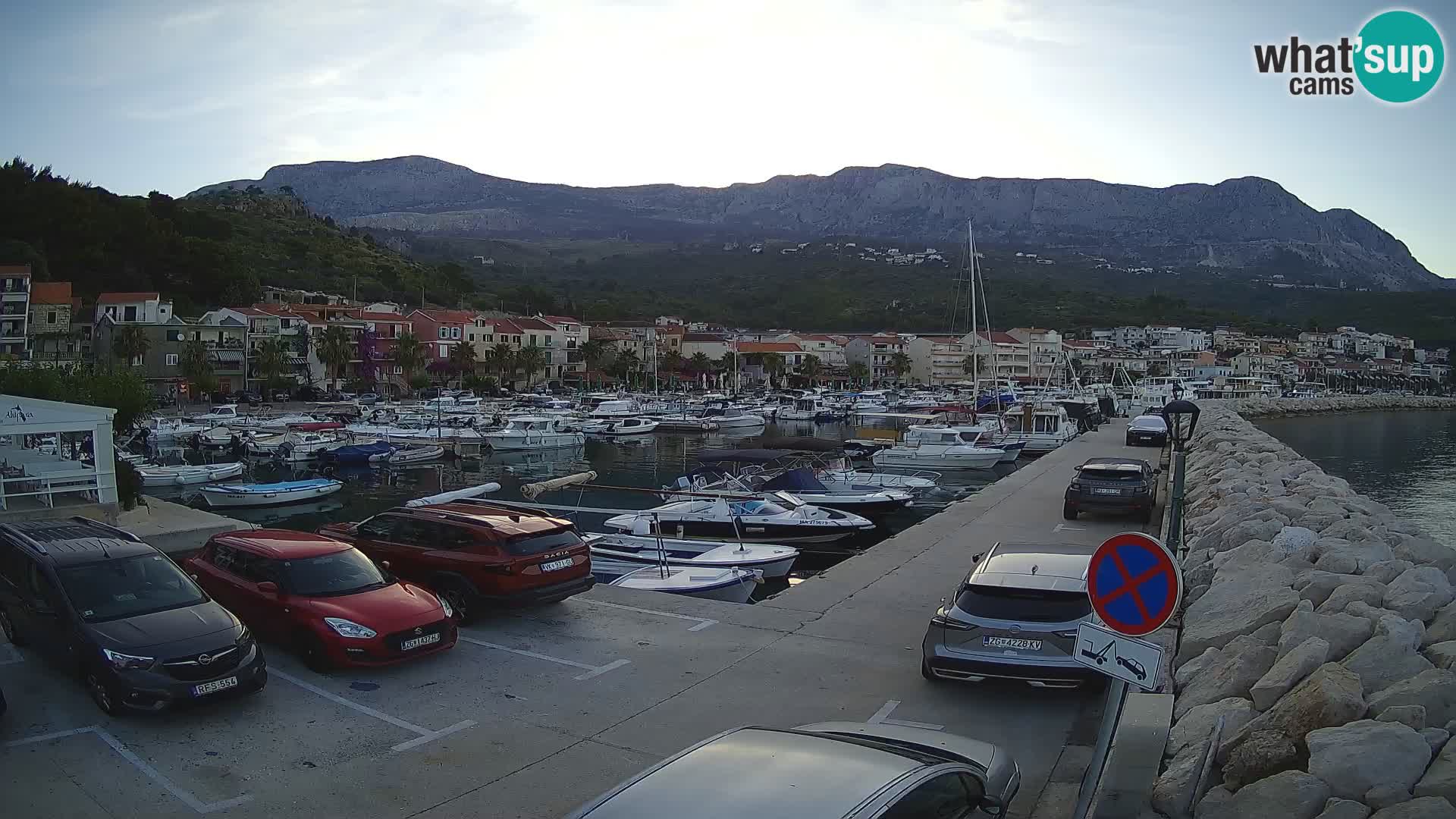 Cámara web de PODGORA Marina – Asombroso Dalmacia