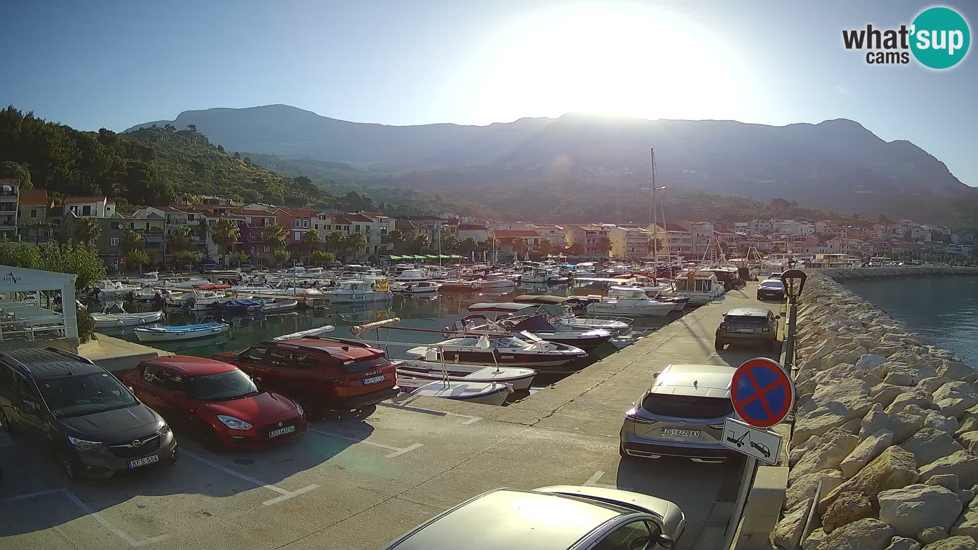 Cámara web de PODGORA Marina – Asombroso Dalmacia