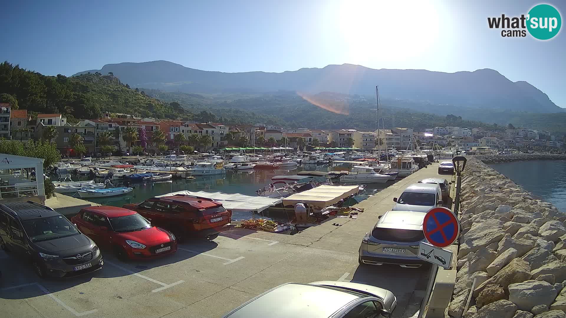 Spletna kamera Marina PODGORA – Očarljiva Dalmacija