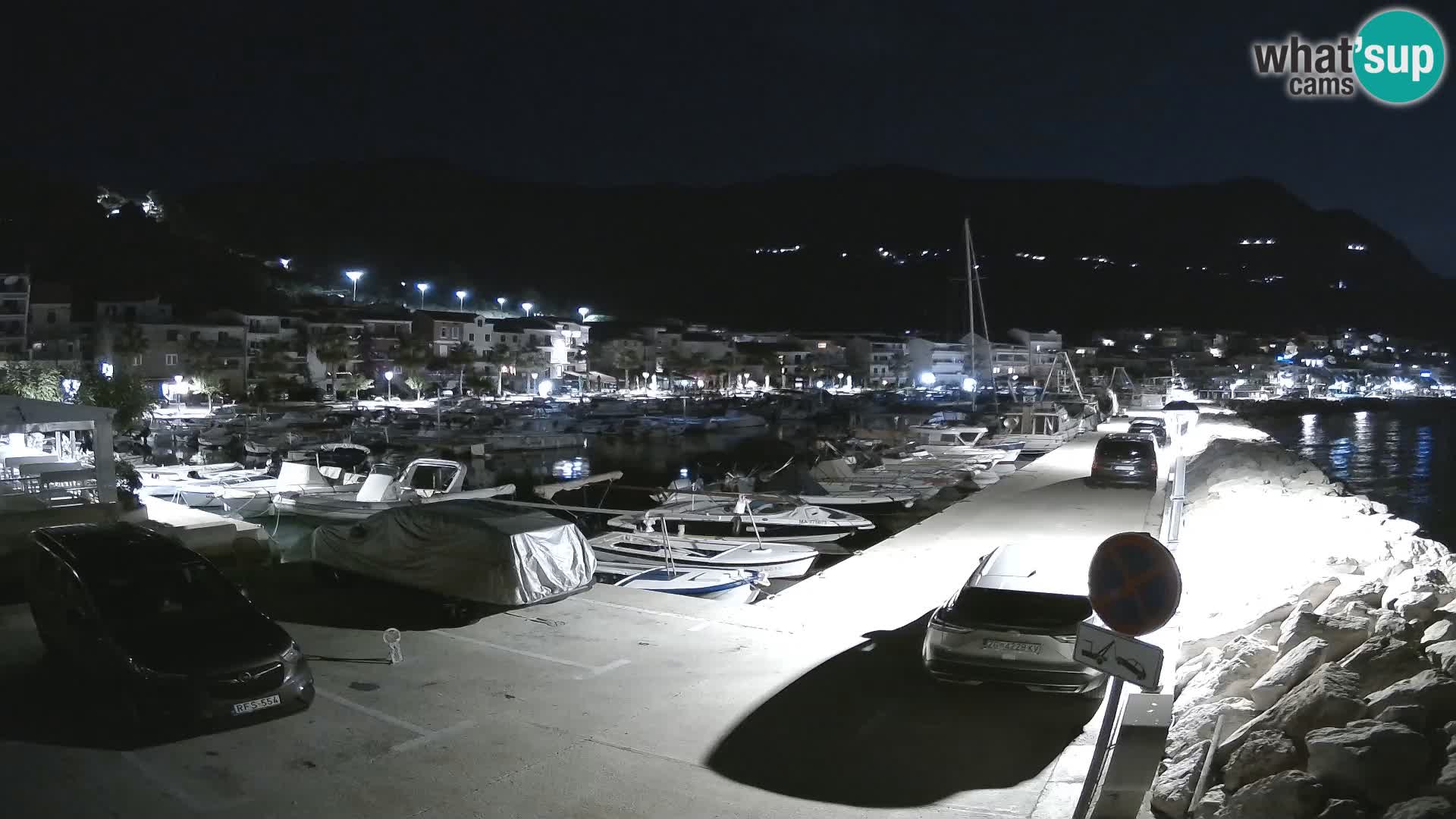 Cámara web de PODGORA Marina – Asombroso Dalmacia