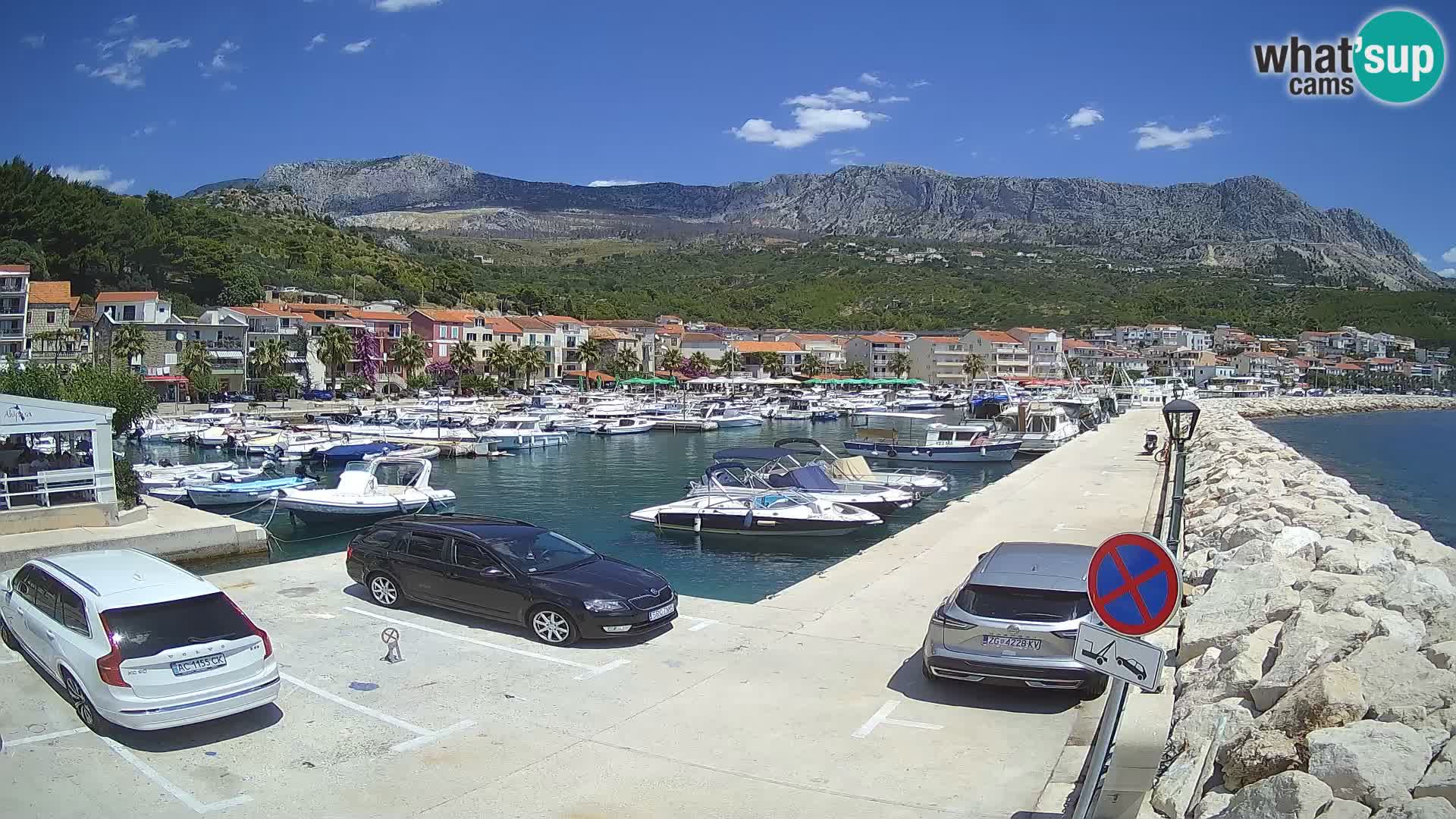 PODGORA Live Webcam Marina – Incroyable Dalmatie