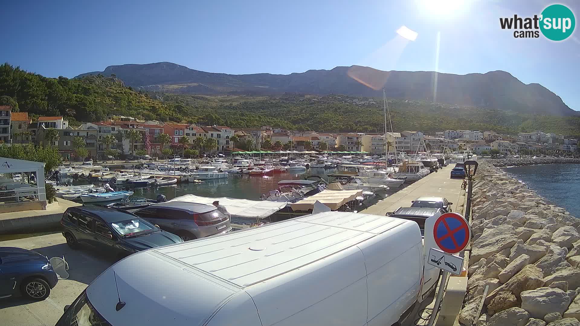 PODGORA Live Webcam Marina – Incroyable Dalmatie