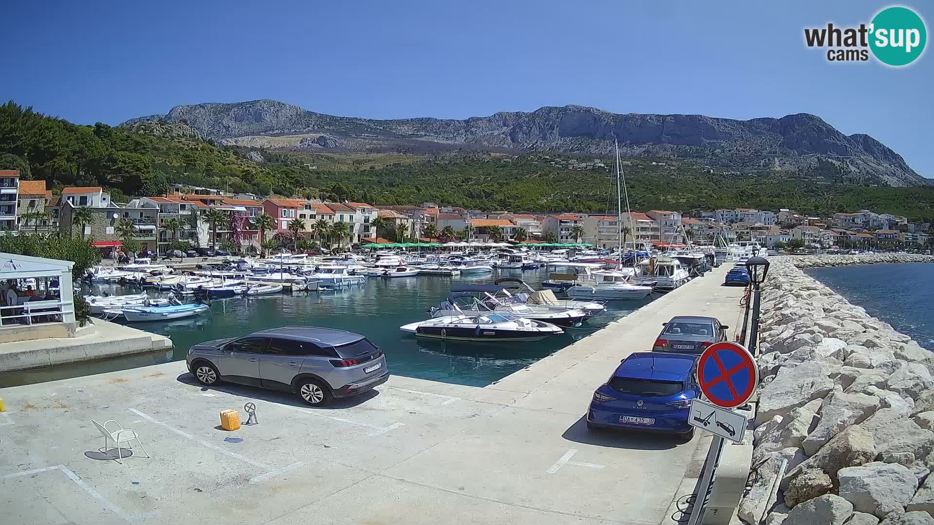 Cámara web de PODGORA Marina – Asombroso Dalmacia