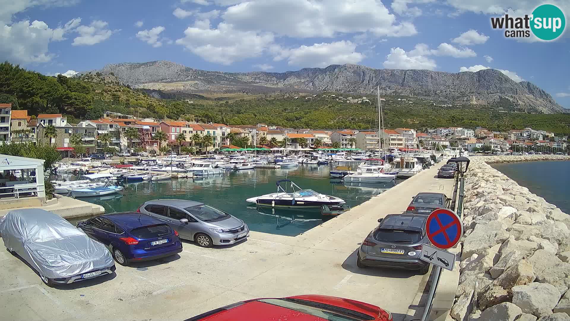 Cámara web de PODGORA Marina – Asombroso Dalmacia
