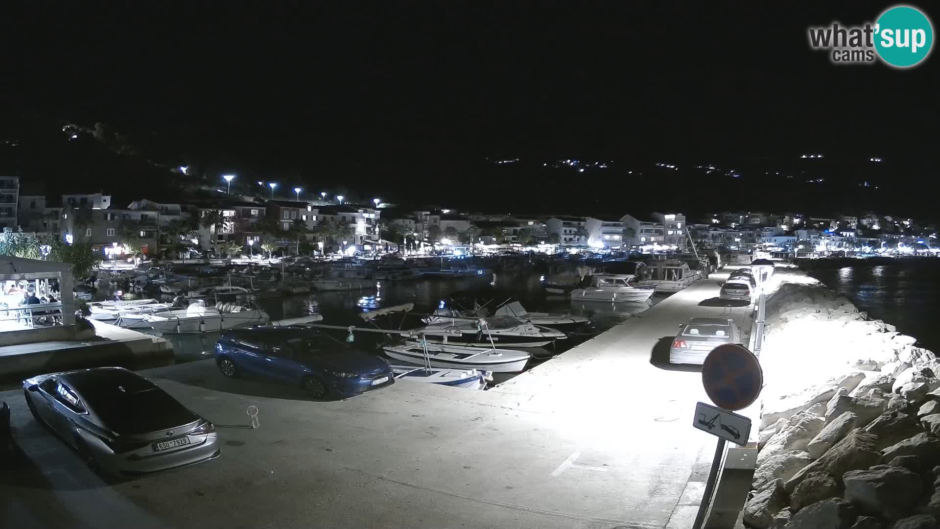 Cámara web de PODGORA Marina – Asombroso Dalmacia