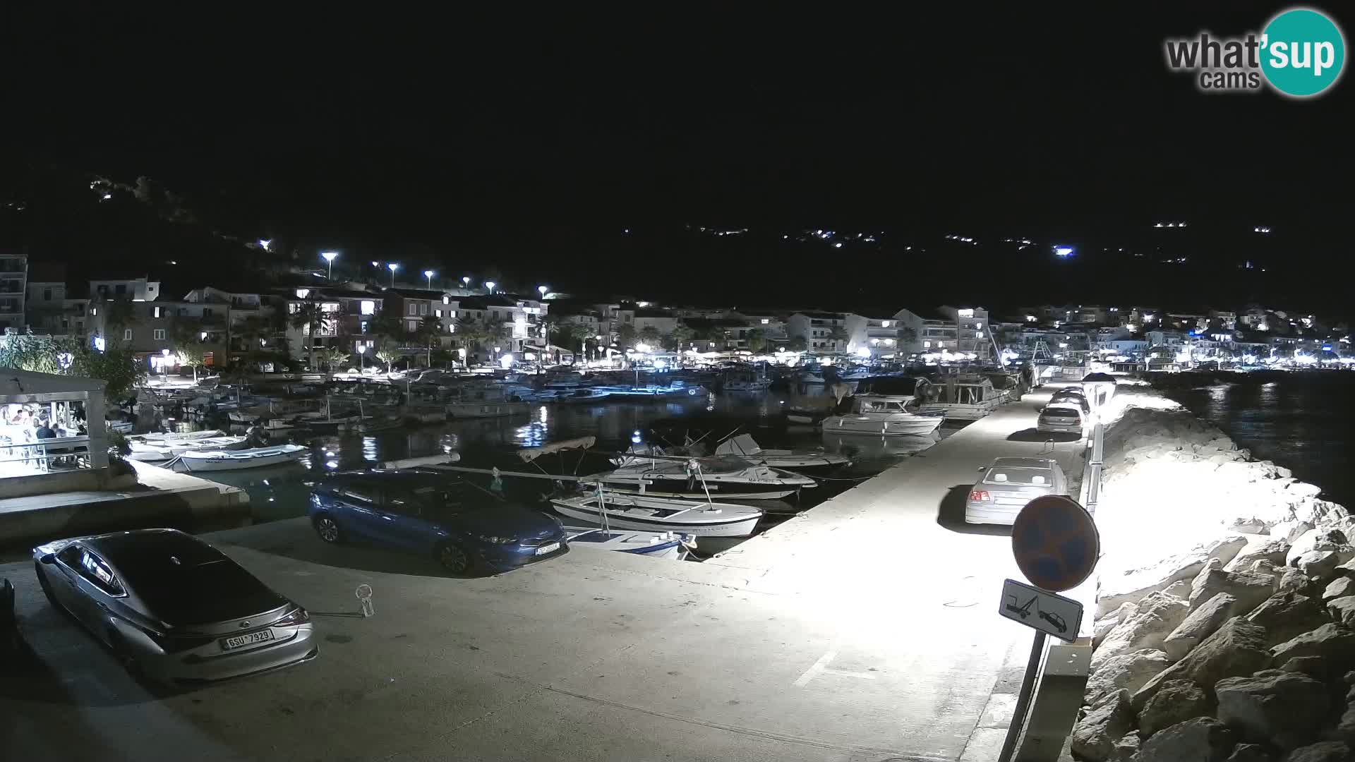 Cámara web de PODGORA Marina – Asombroso Dalmacia