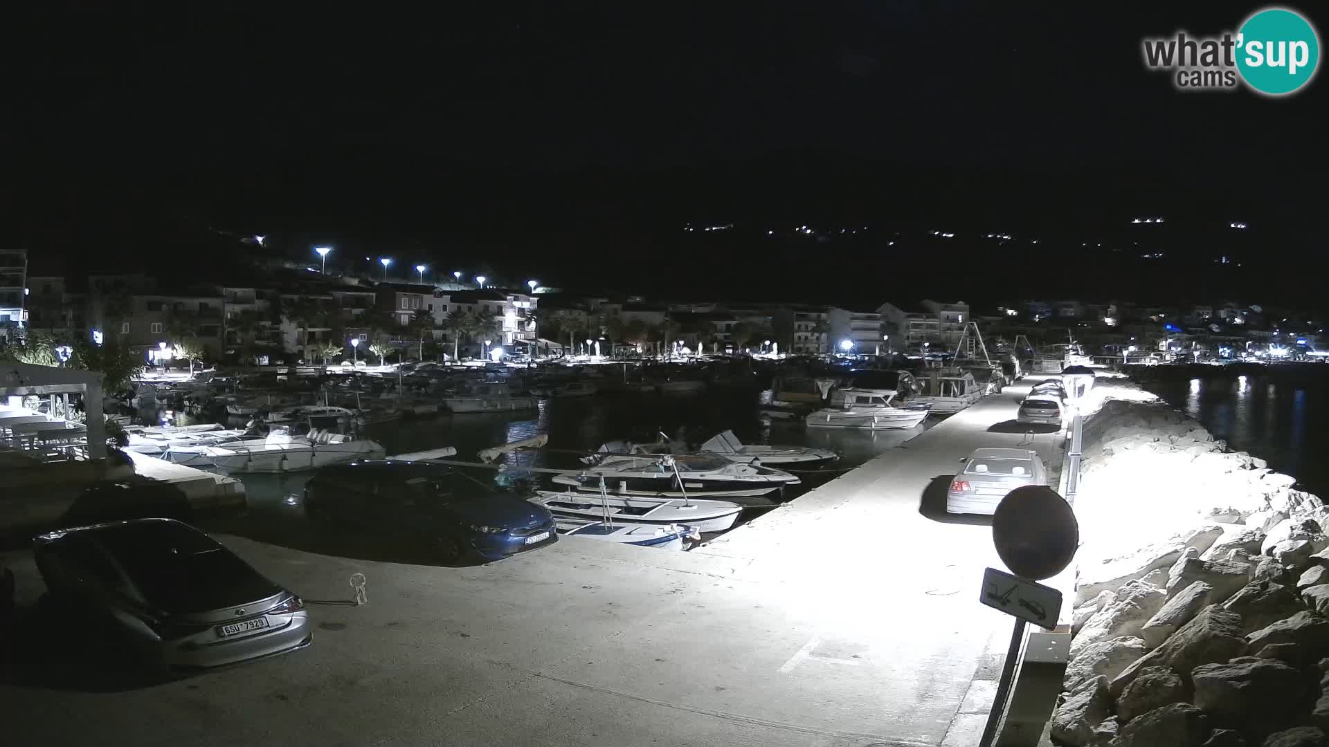 Cámara web de PODGORA Marina – Asombroso Dalmacia
