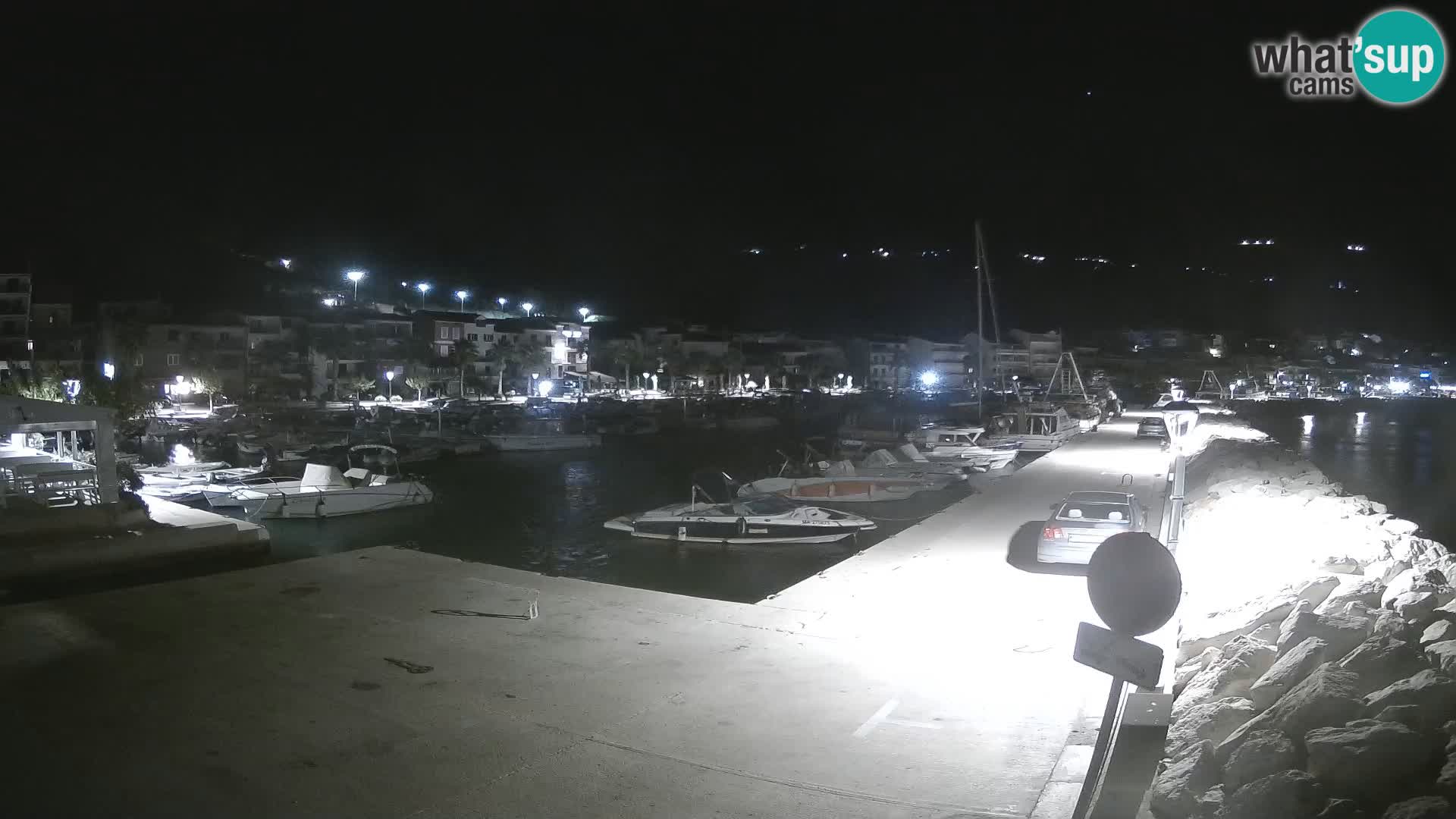 Cámara web de PODGORA Marina – Asombroso Dalmacia