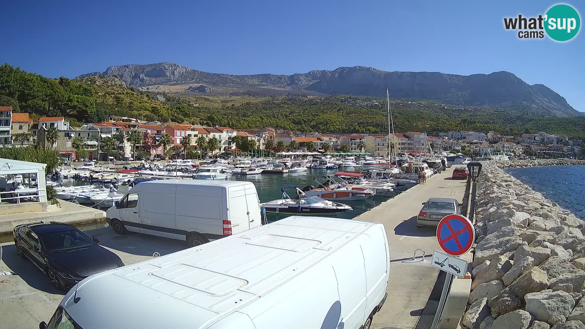 PODGORA Live Webcam Marina – Incroyable Dalmatie