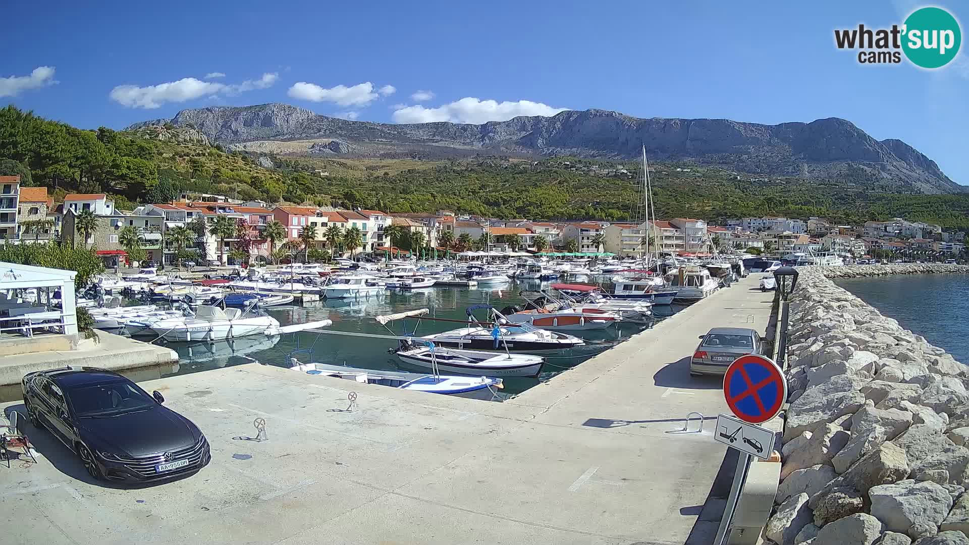 Cámara web de PODGORA Marina – Asombroso Dalmacia