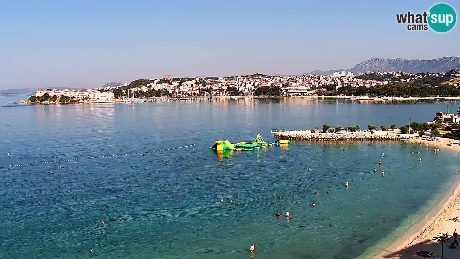 Podstrana Strand Webcam – Liveblick vom Hotel Split
