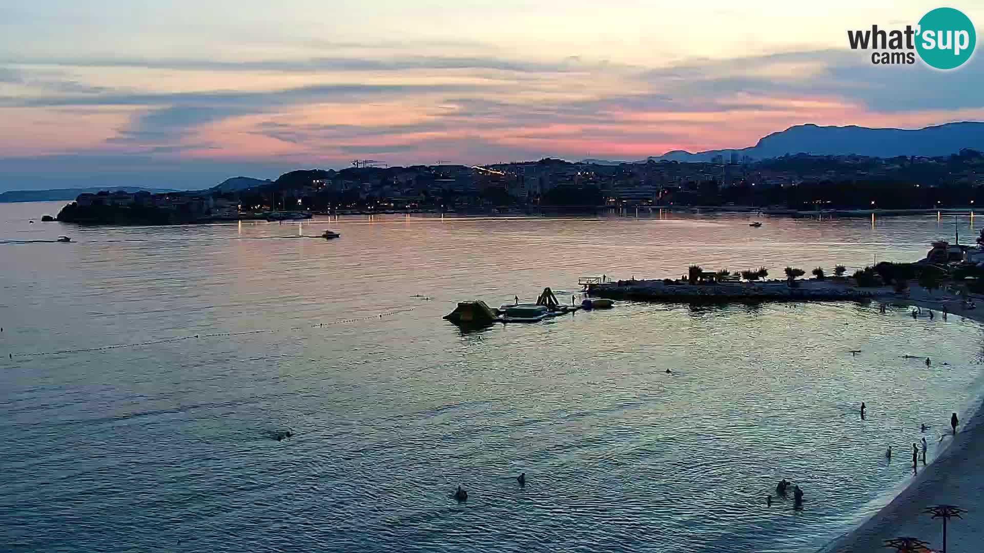 Podstrana Strand Webcam – Liveblick vom Hotel Split