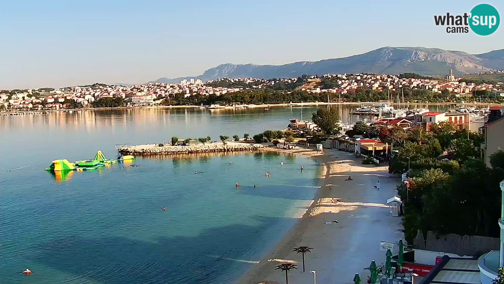 Podstrana Beach Webcam – Live View from Hotel Split