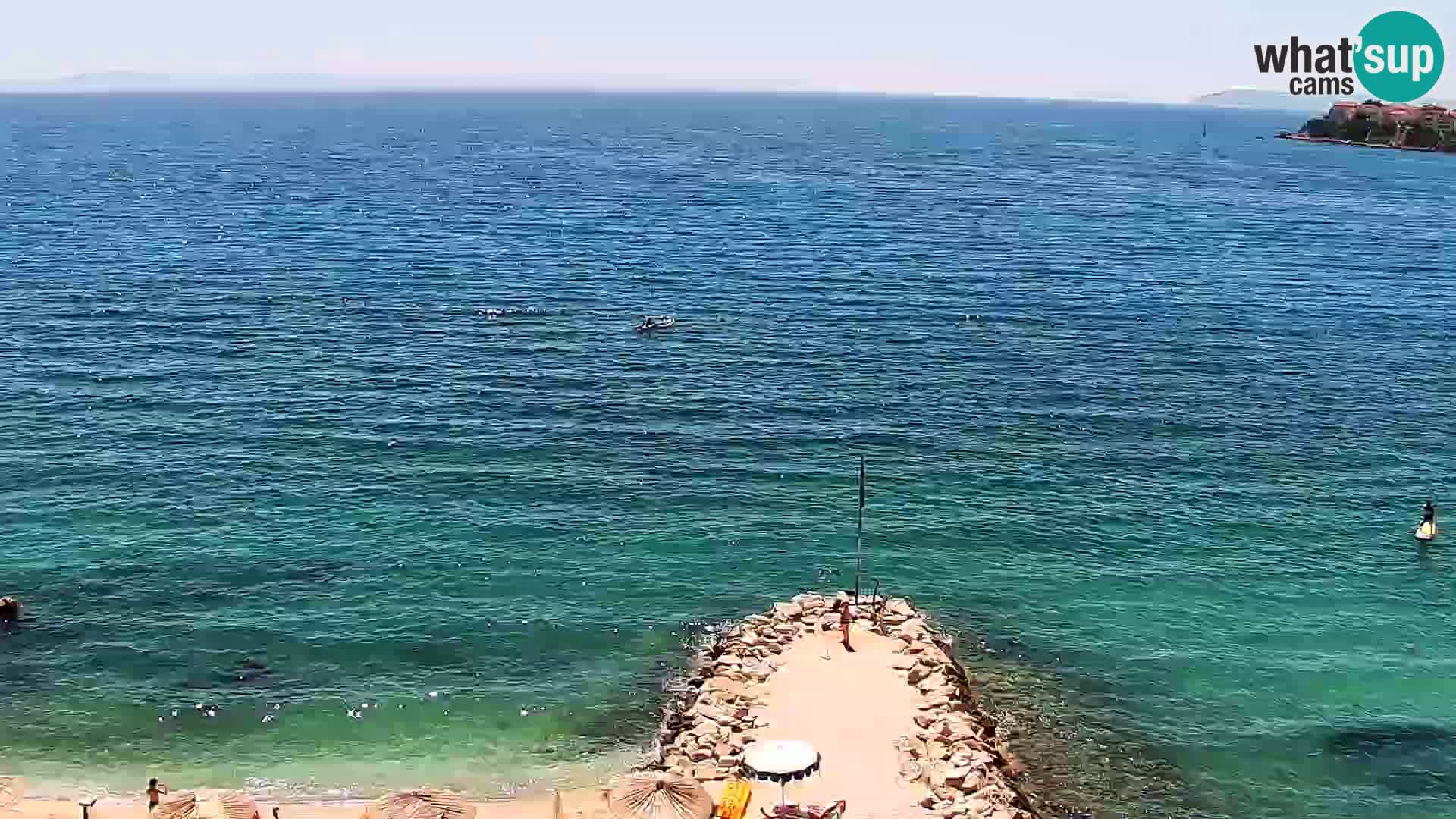 Podstrana Beach Webcam – Live View from Hotel Split