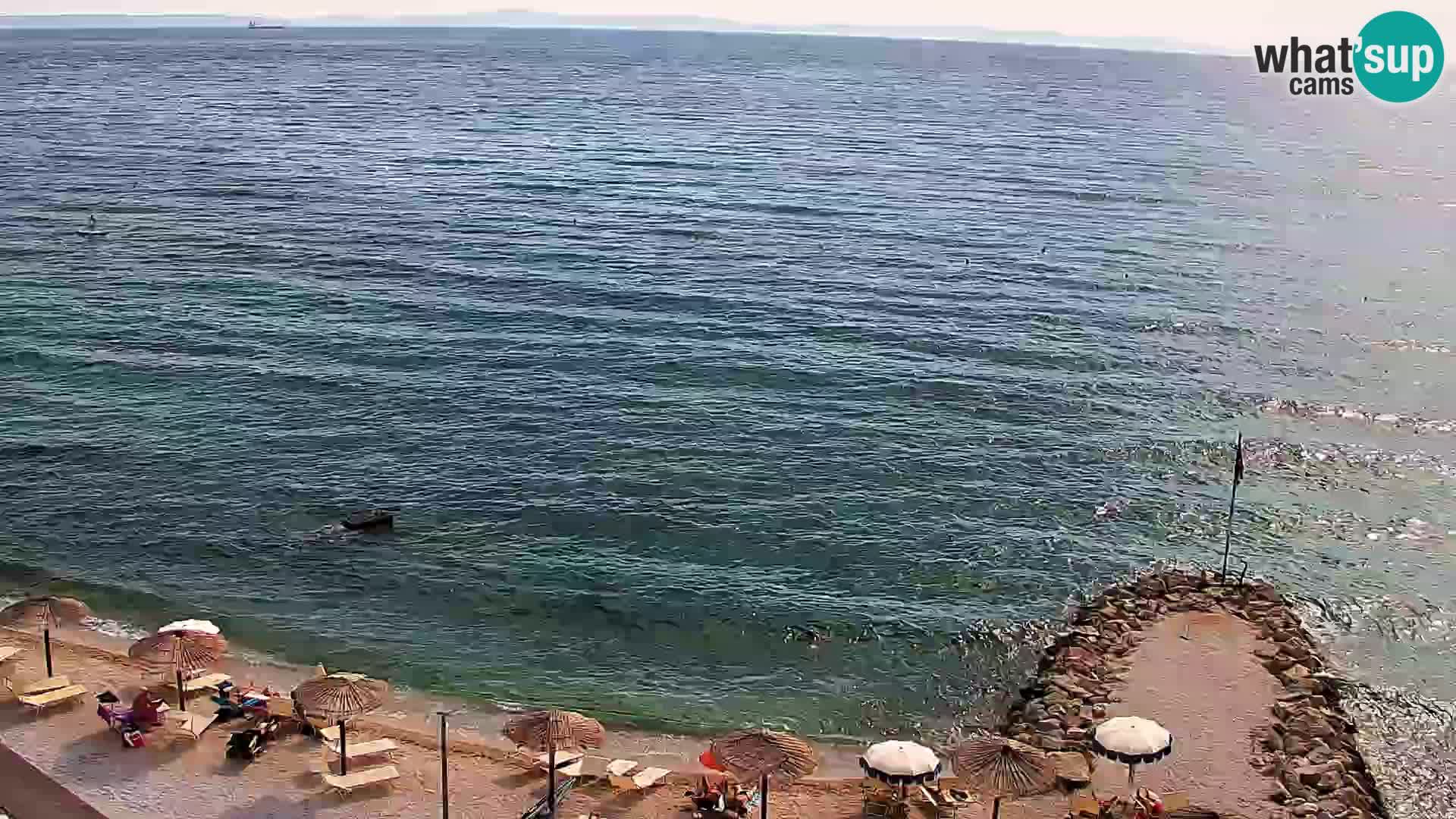 Webcam Spiaggia di Podstrana – Diretta dall’Hotel Split