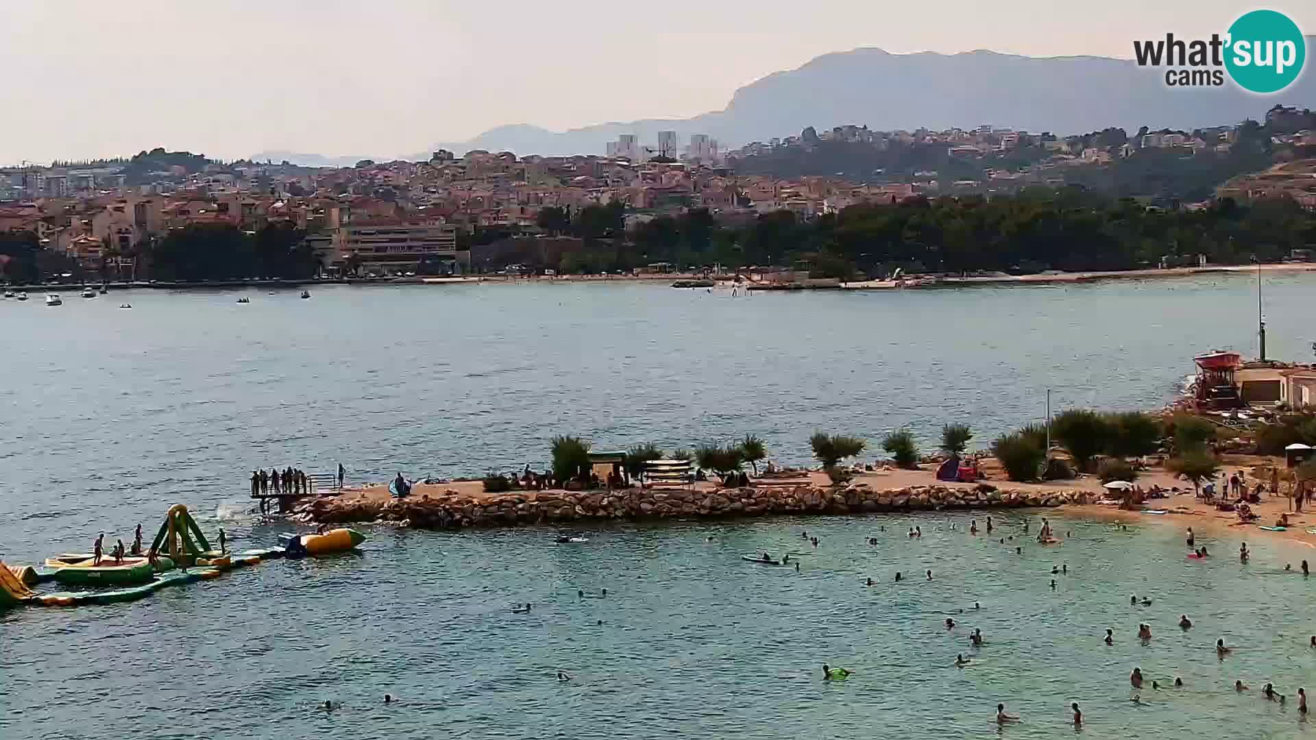 Webcam plage de Podstrana – Vue en direct depuis Hotel Split