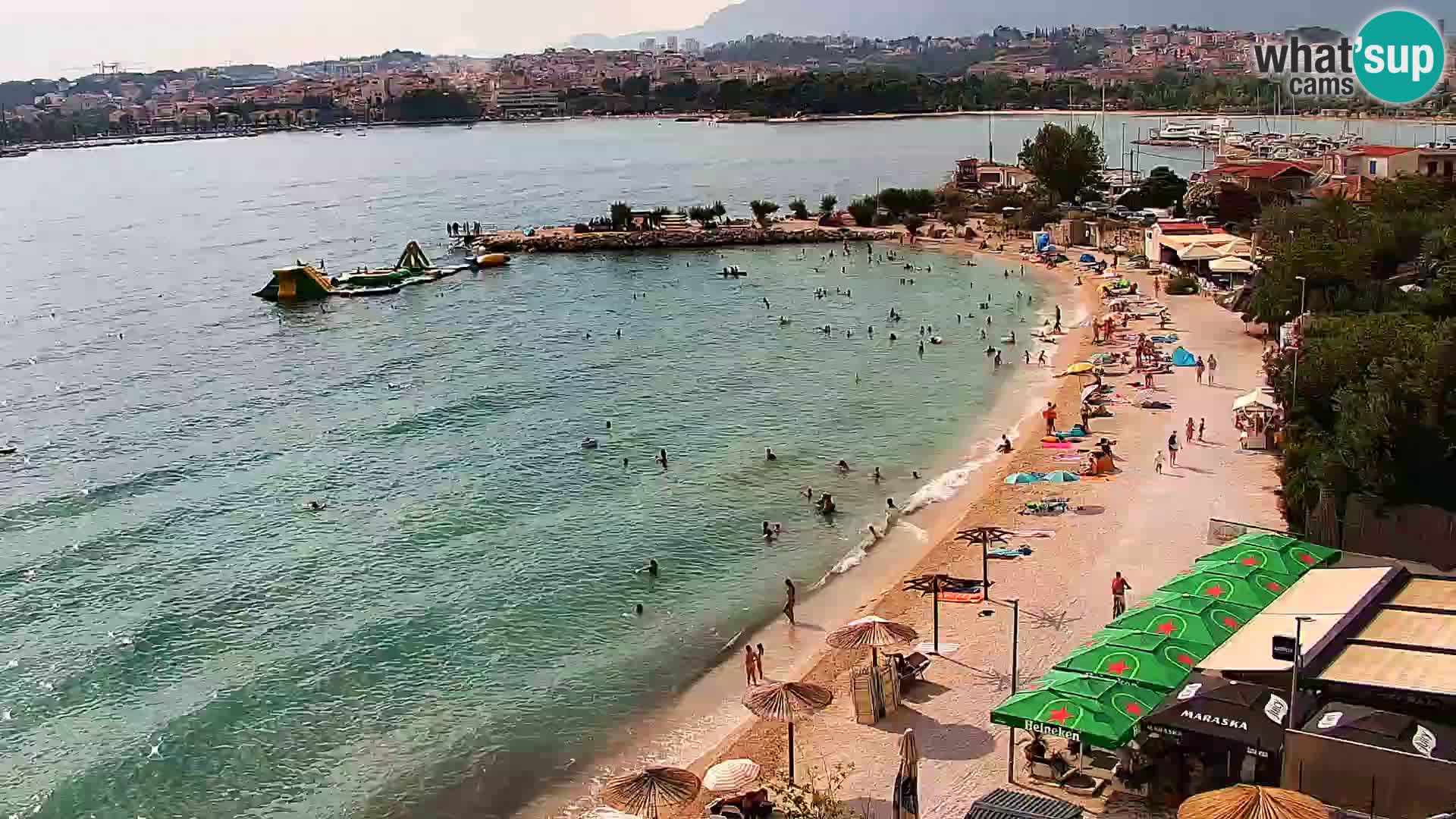 Webcam Spiaggia di Podstrana – Diretta dall’Hotel Split