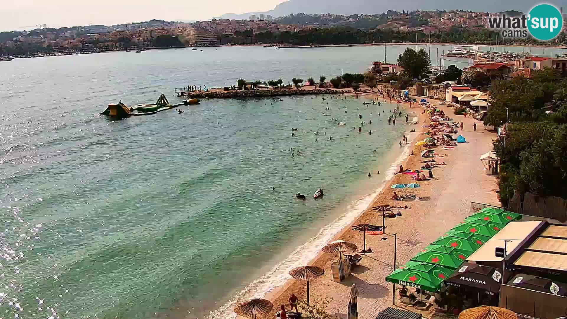 Podstrana Beach Webcam – Live View from Hotel Split