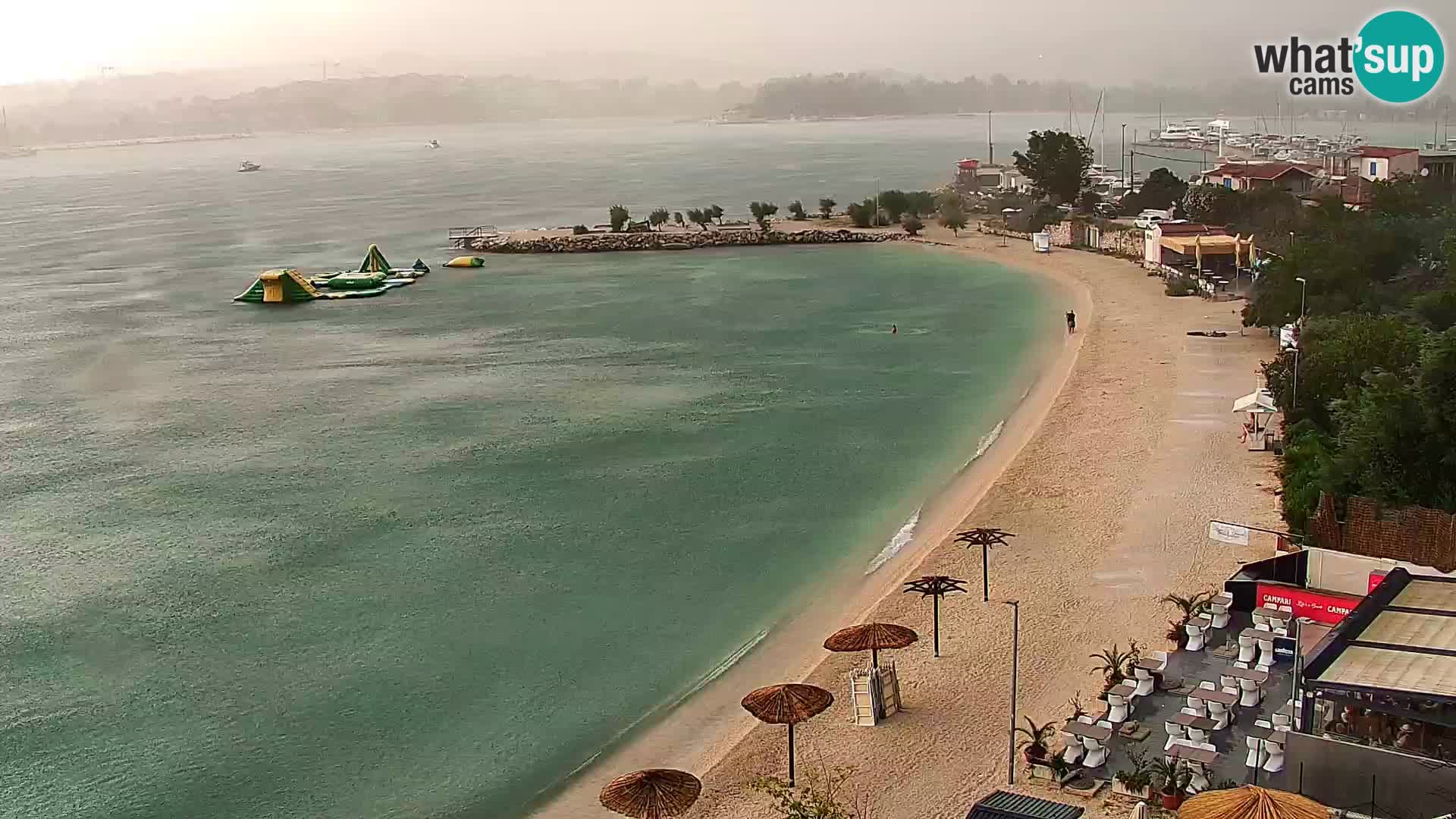 Podstrana Beach Webcam – Live View from Hotel Split