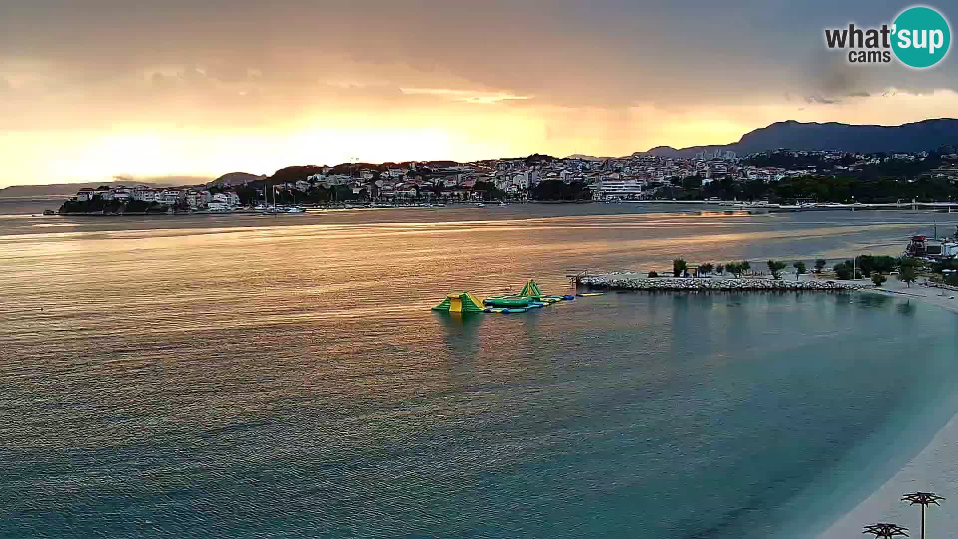 Webcam Playa de Podstrana – Vista en directo desde Hotel Split