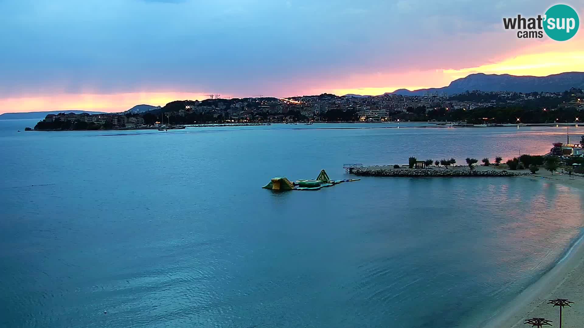 Podstrana Beach Webcam – Live View from Hotel Split