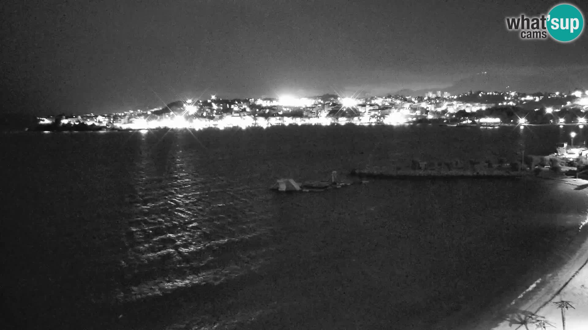 Podstrana Beach Webcam – Live View from Hotel Split