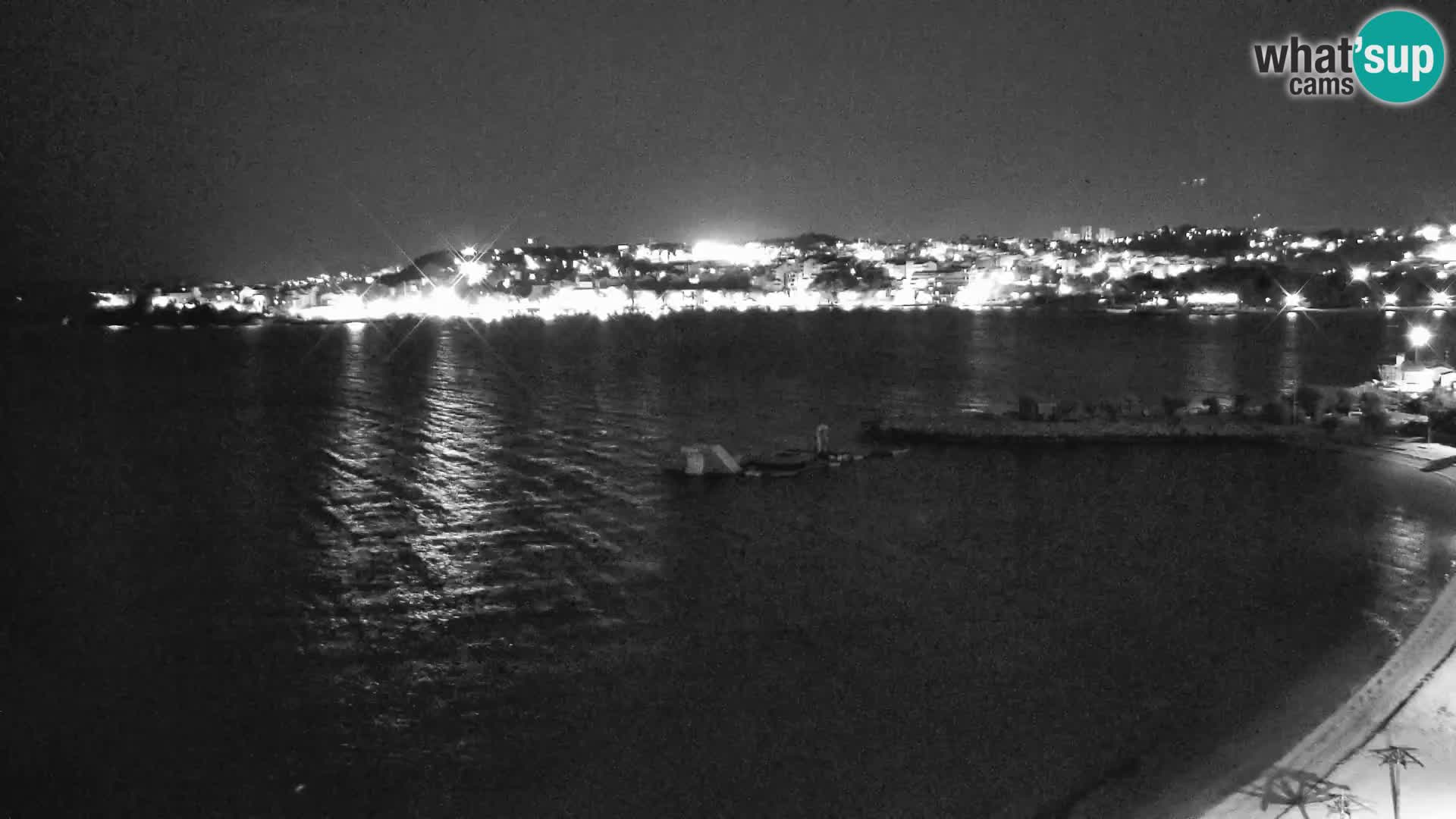 Webcam Playa de Podstrana – Vista en directo desde Hotel Split