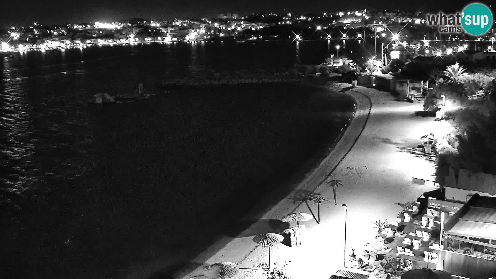 Web kamera Plaža Podstrana – Pogled uživo