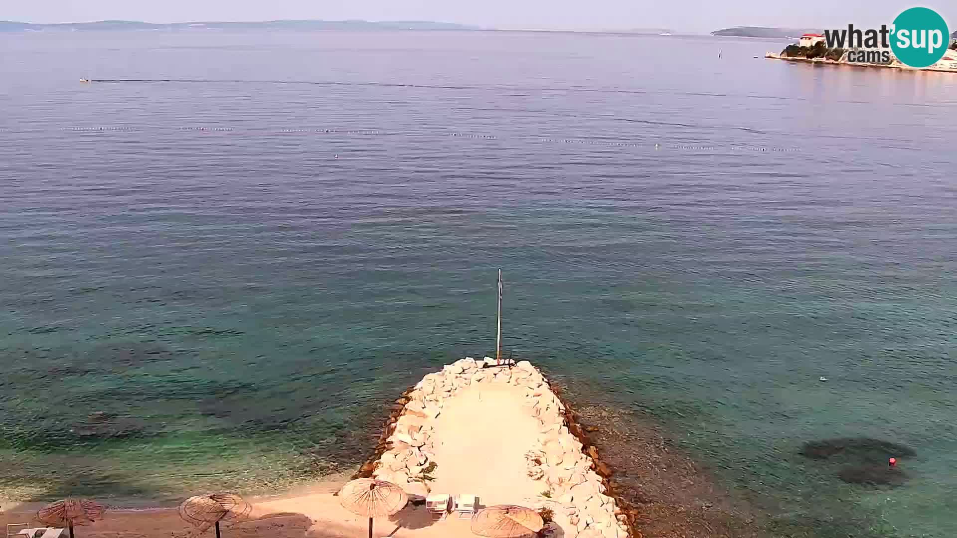 Podstrana Beach Webcam – Live View from Hotel Split