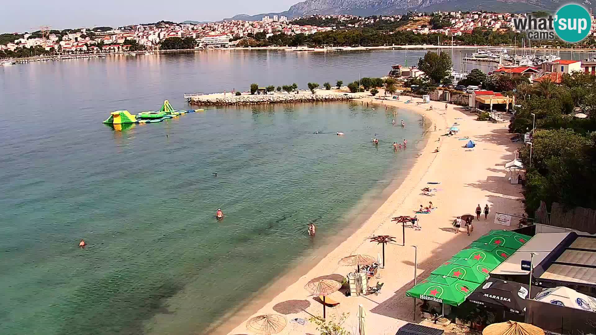 Podstrana Beach Webcam – Live View from Hotel Split