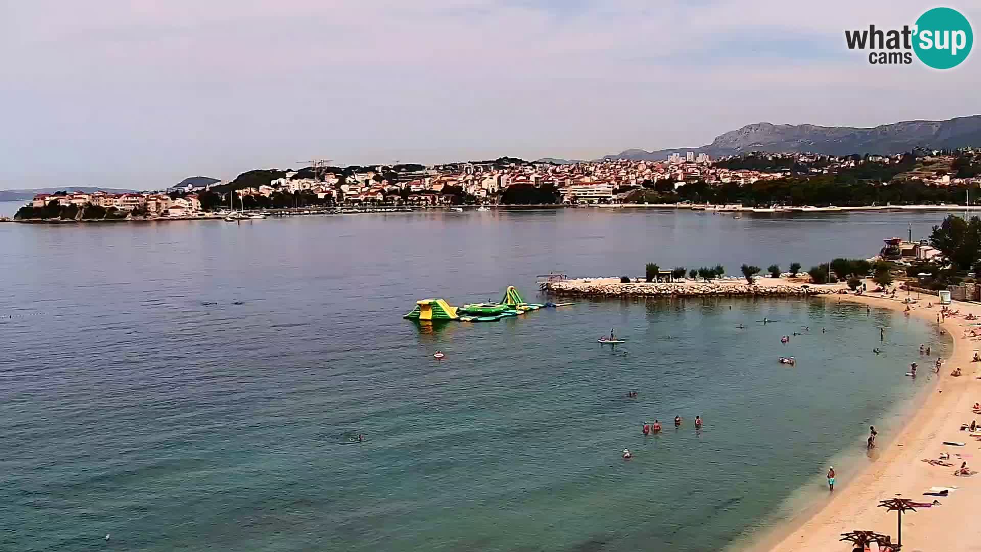 Web kamera Plaža Podstrana – Pogled uživo