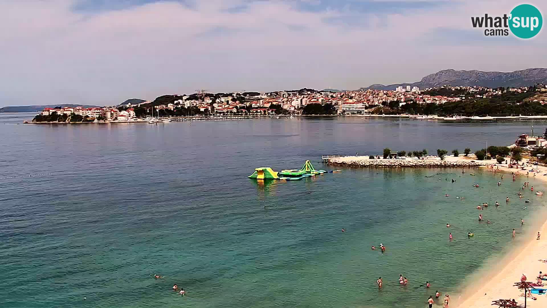 Spletna kamera Plaža Podstrana – Pogled v živo