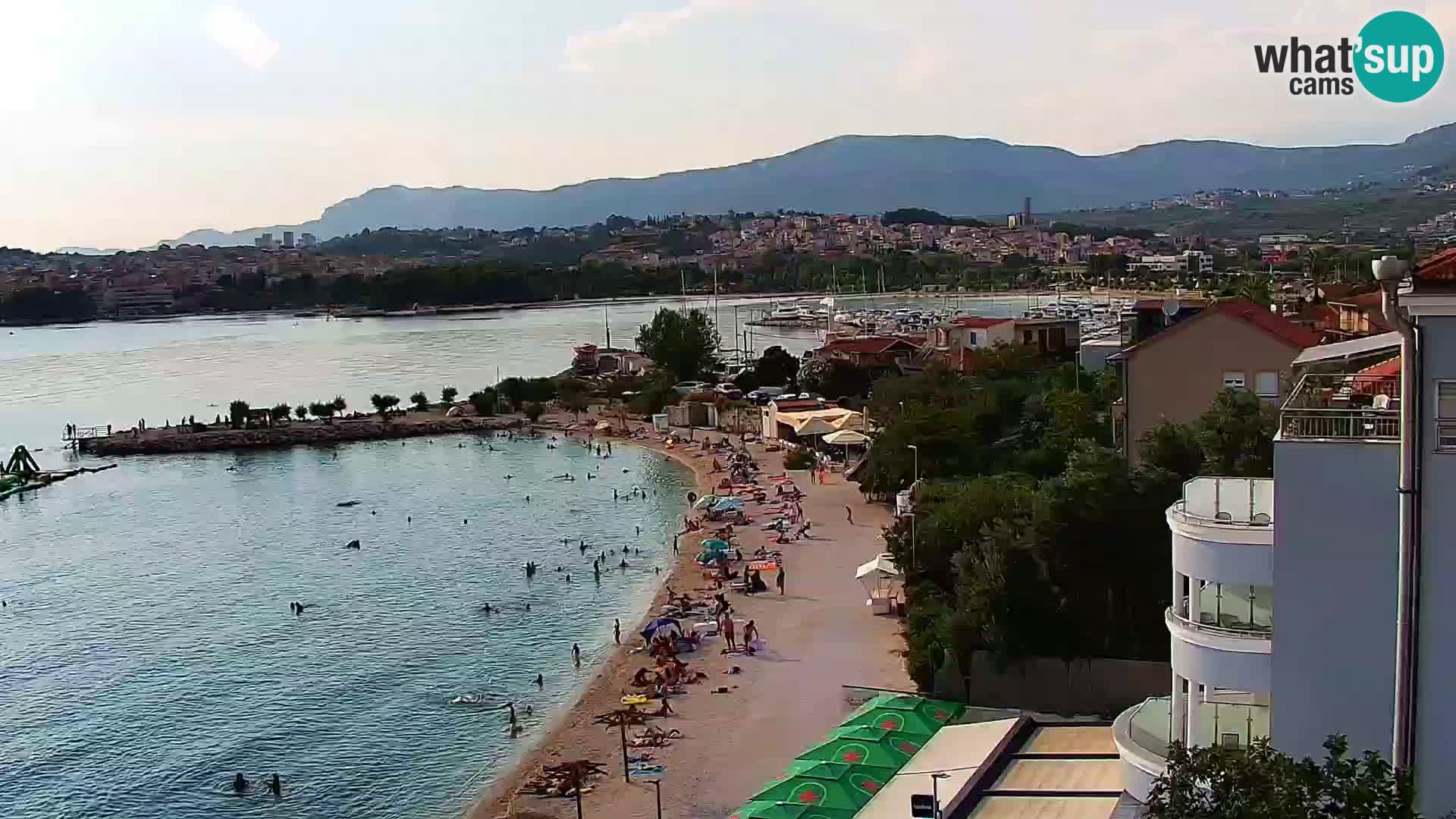 Webcam plage de Podstrana – Vue en direct depuis Hotel Split