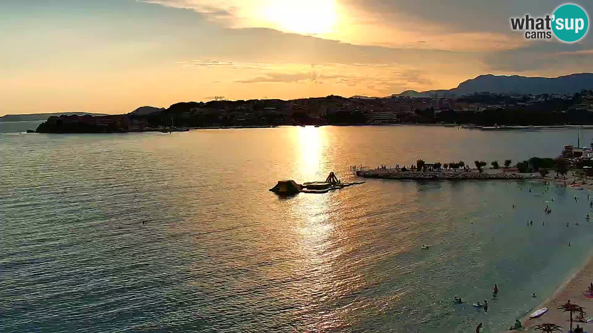 Webcam plage de Podstrana – Vue en direct depuis Hotel Split
