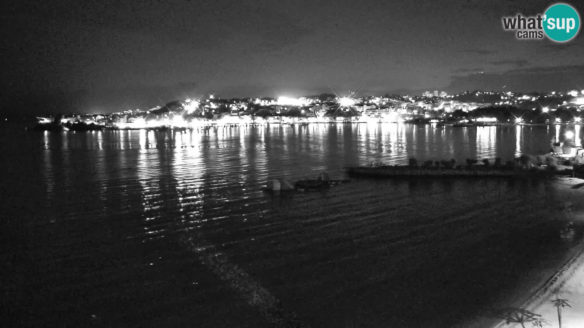 Webcam plage de Podstrana – Vue en direct depuis Hotel Split