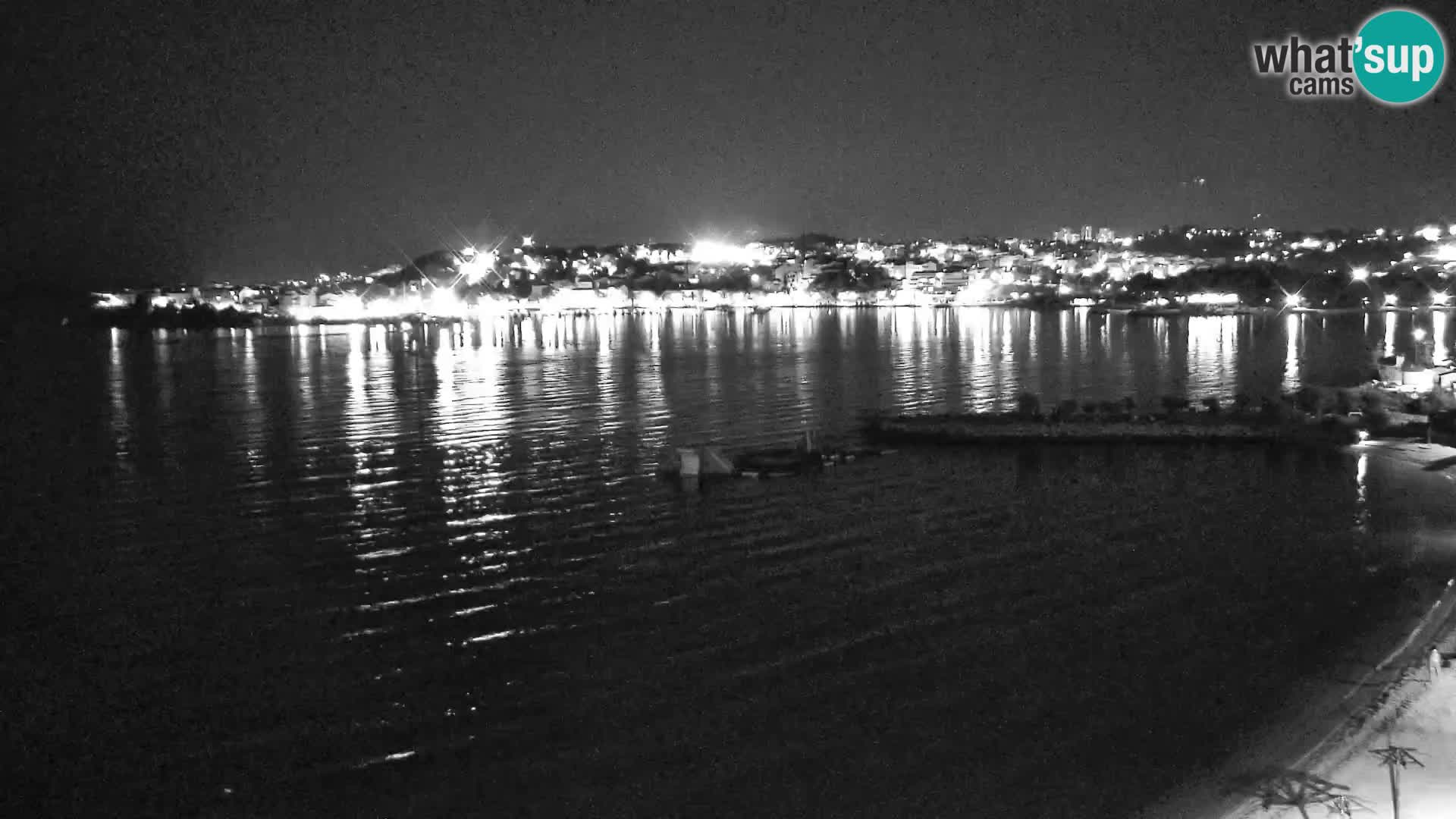 Webcam plage de Podstrana – Vue en direct depuis Hotel Split