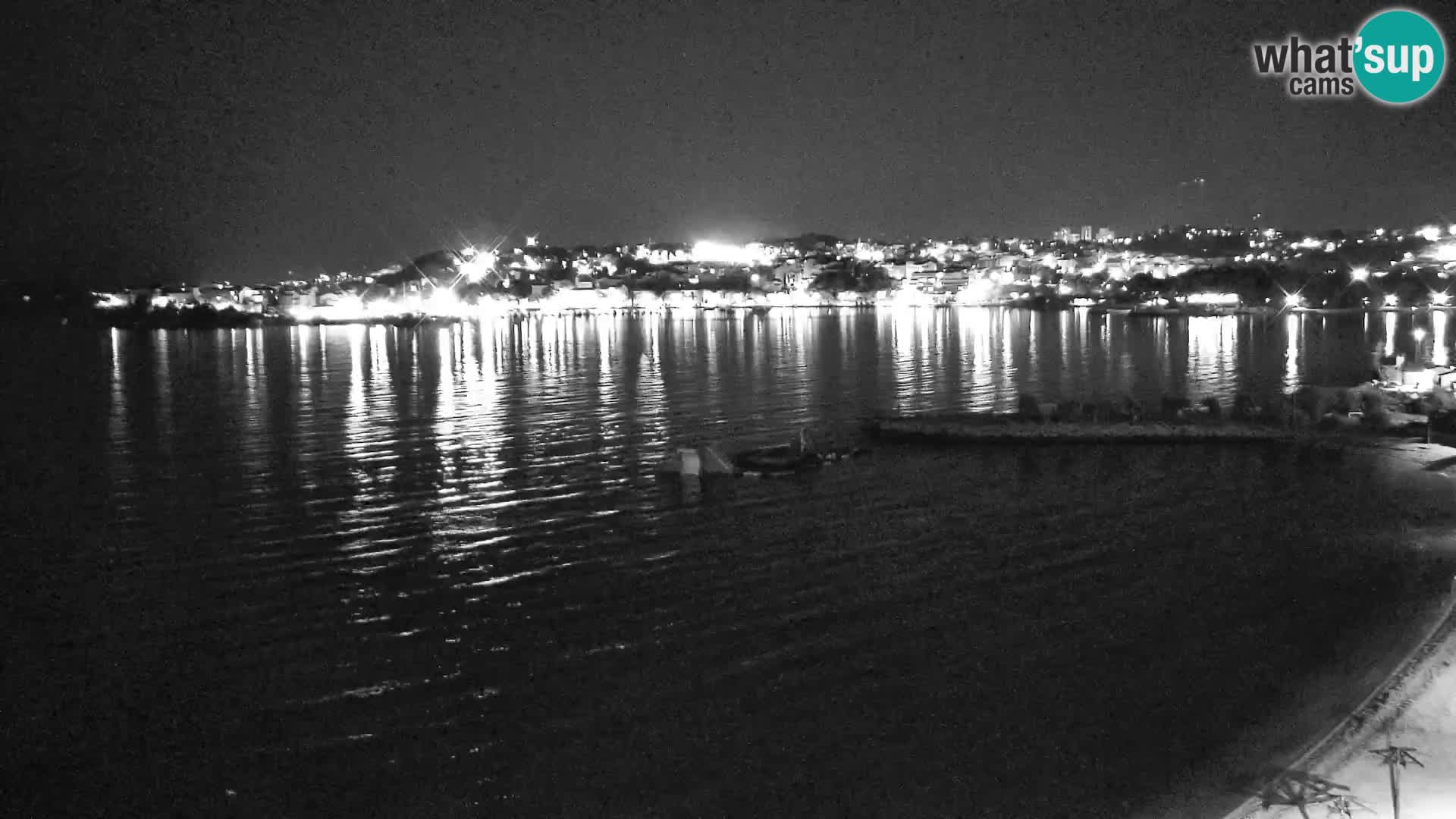 Spletna kamera Plaža Podstrana – Pogled v živo