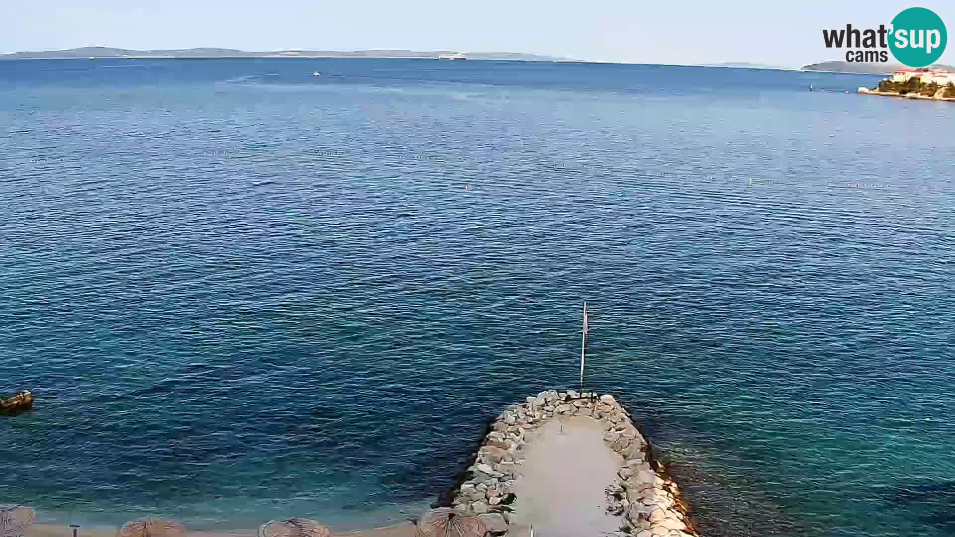 Webcam Playa de Podstrana – Vista en directo desde Hotel Split