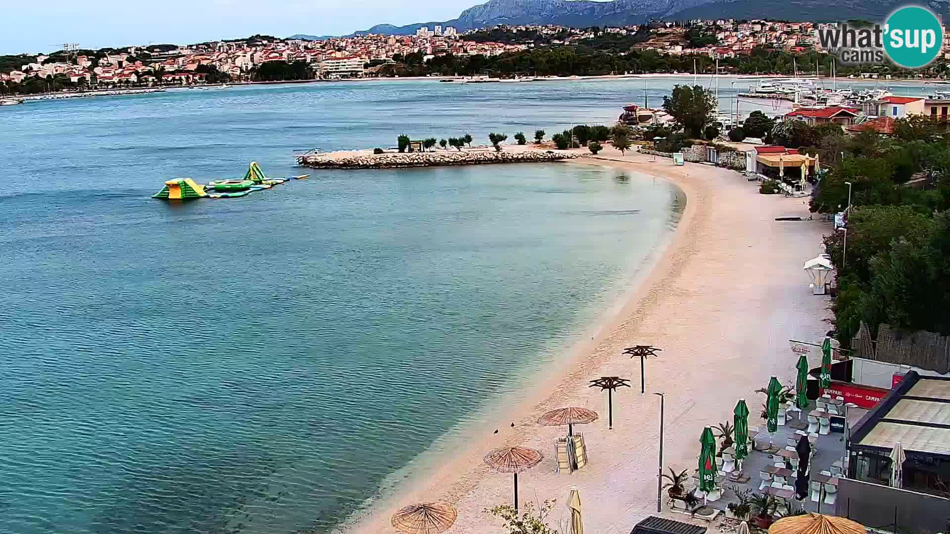 Webcam Playa de Podstrana – Vista en directo desde Hotel Split