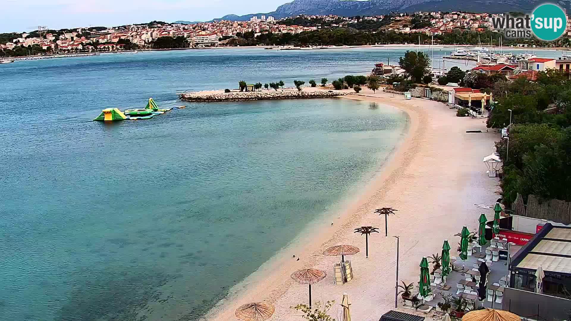 Web kamera Plaža Podstrana – Pogled uživo