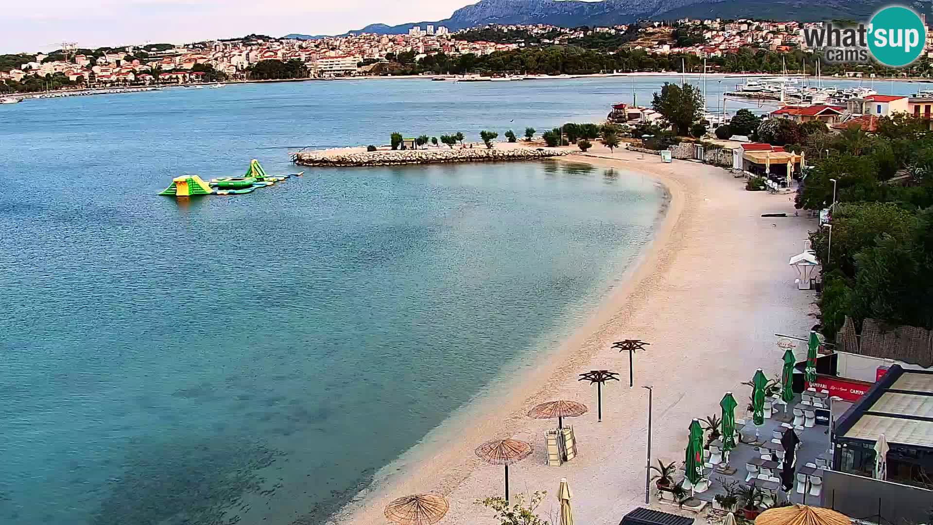 Webcam Playa de Podstrana – Vista en directo desde Hotel Split