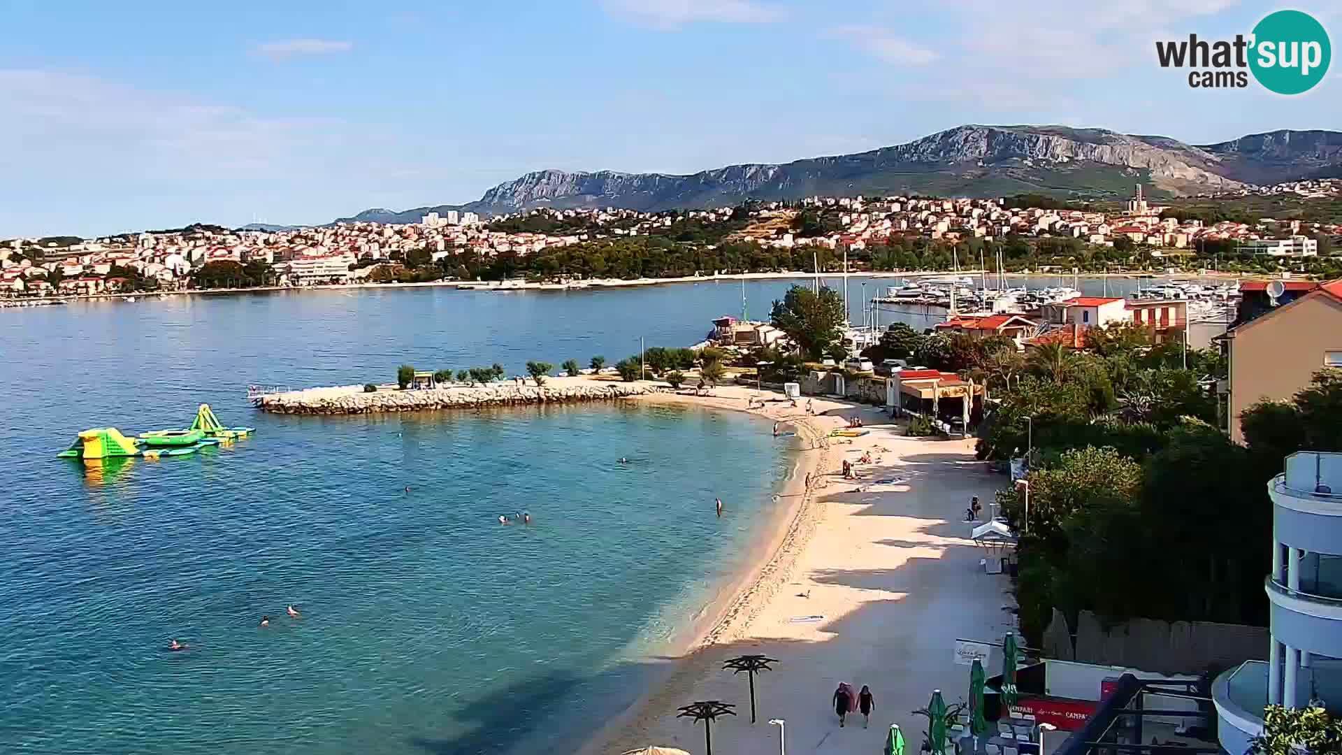 Podstrana Beach Webcam – Live View from Hotel Split