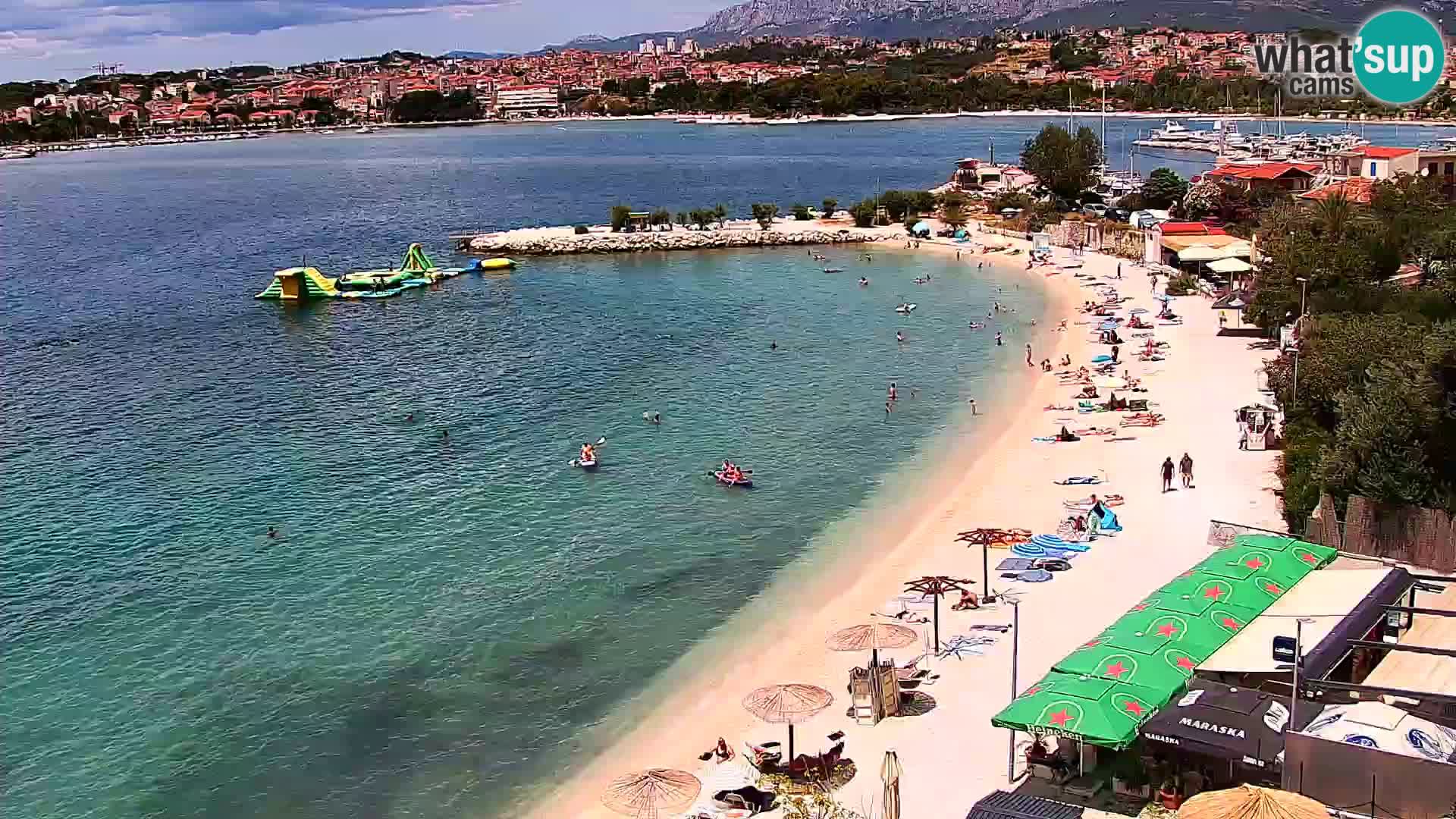 Podstrana Beach Webcam – Live View from Hotel Split