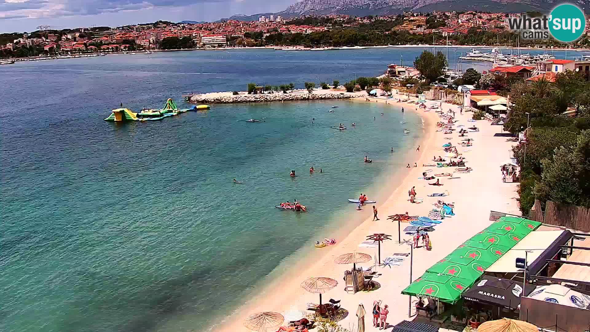 Podstrana Beach Webcam – Live View from Hotel Split