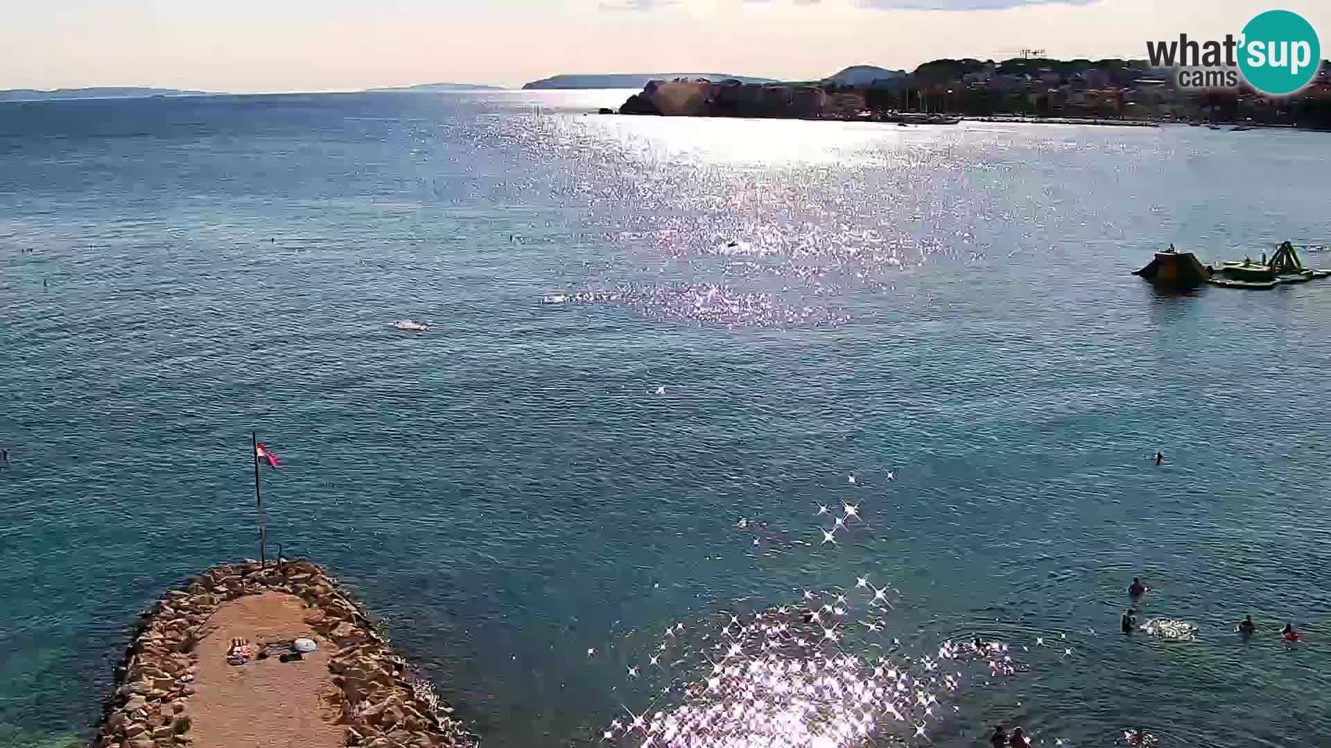 Podstrana Strand Webcam – Liveblick vom Hotel Split